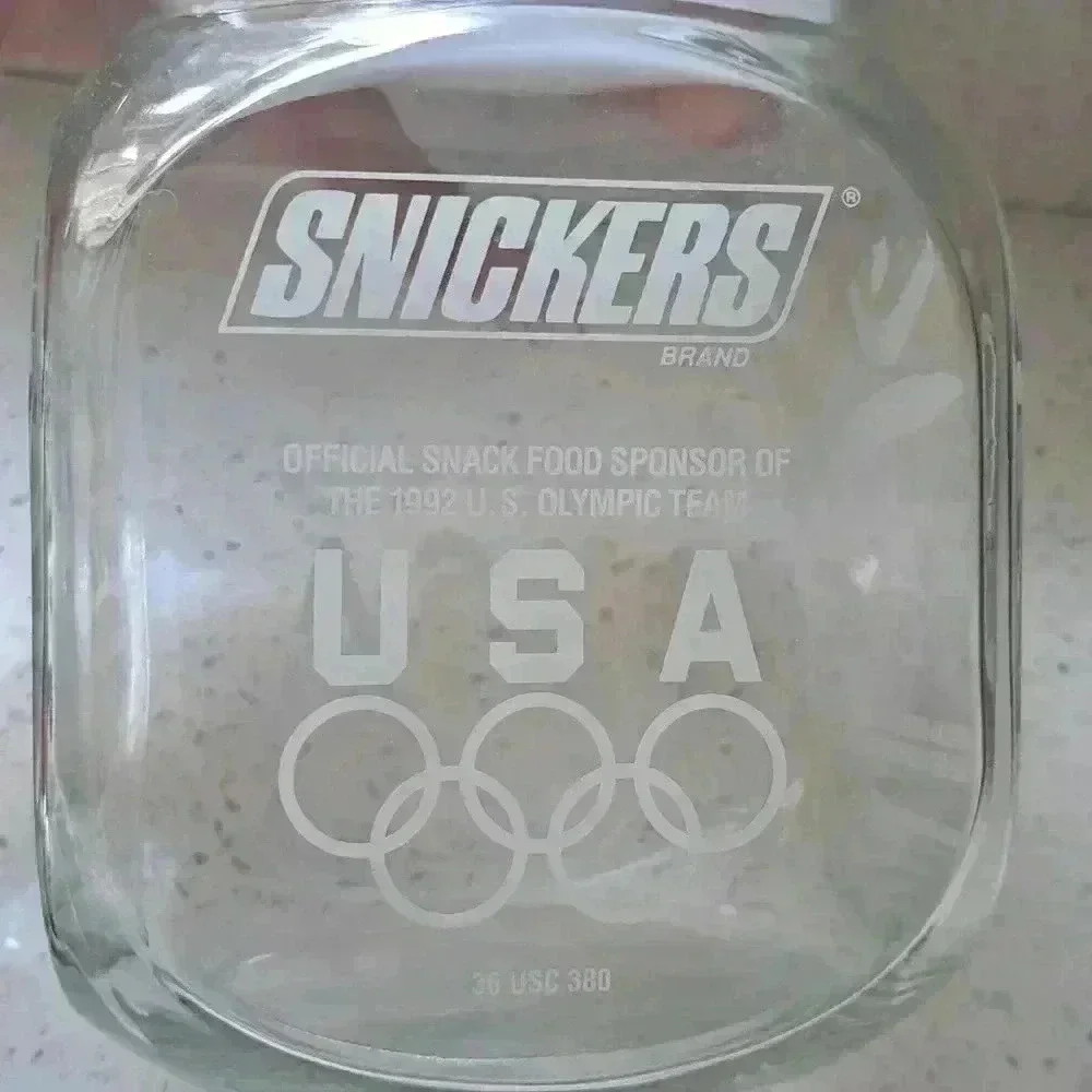 SNACK GLASS OFFICIAL FOOD SPONSOR OF THE 1992 U.S. OLYMPIC TEAM - Picture 7 of 7